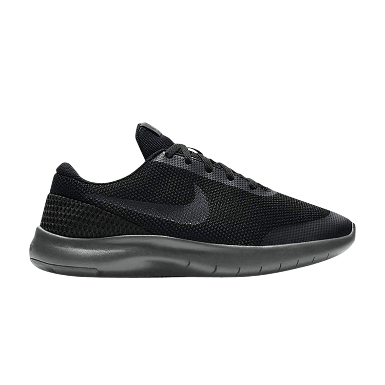 Nike Flex Experience RN 7 GS 'Black Dark Grey' — Black/Anthracite/Dark Grey