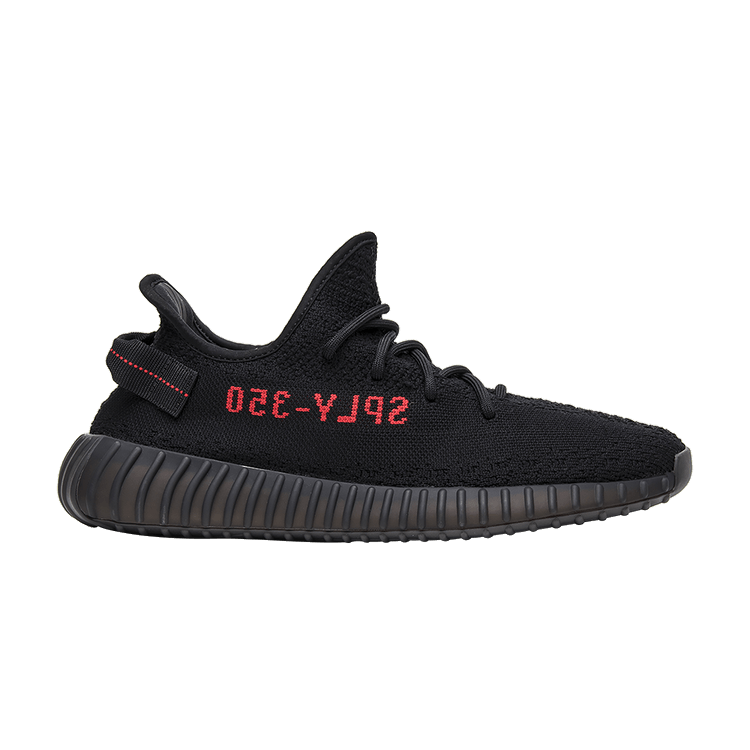 adidas Yeezy Boost 350 V2 'Bred' — Core Black/Core Black/Red