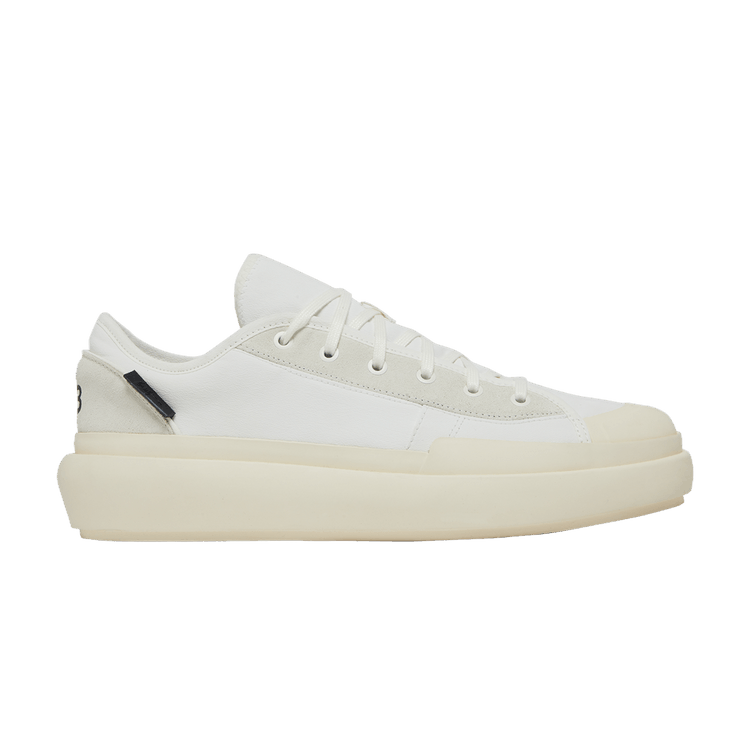 adidas Y-3 Ajatu Court Low 'White Orbit Grey' — Core White/Orbit Grey/Cream White