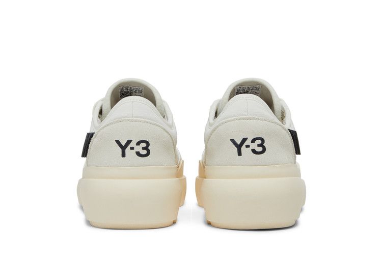 adidas Y-3 Ajatu Court Low 'White Orbit Grey' — Core White/Orbit Grey/Cream White