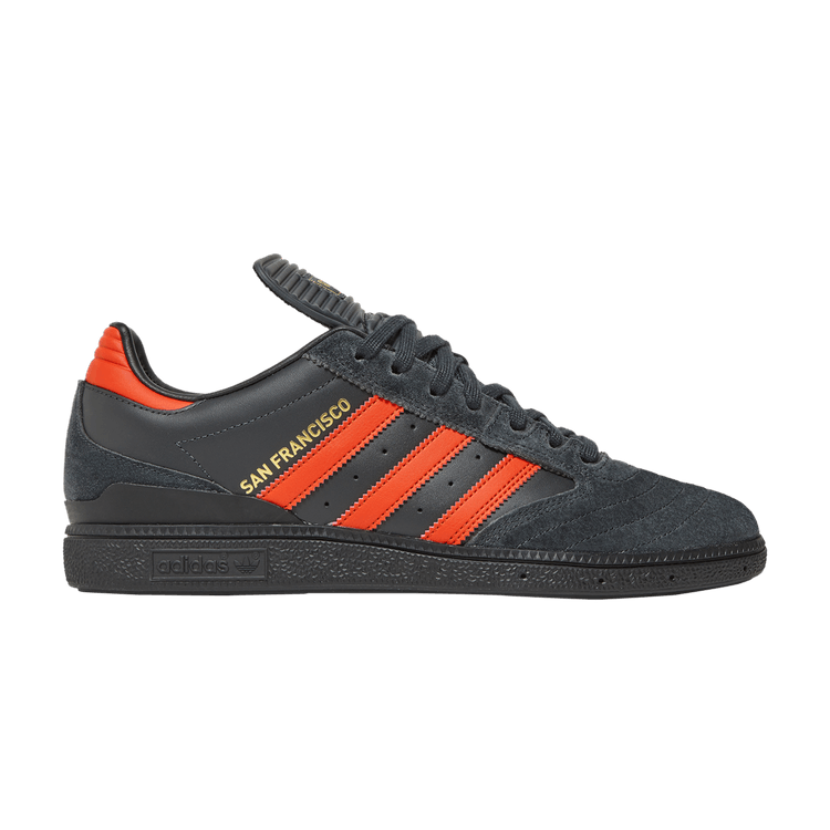 Adidas Busenitz Pro 'San Francisco' — Carbon/Collegiate Orange/Core Black