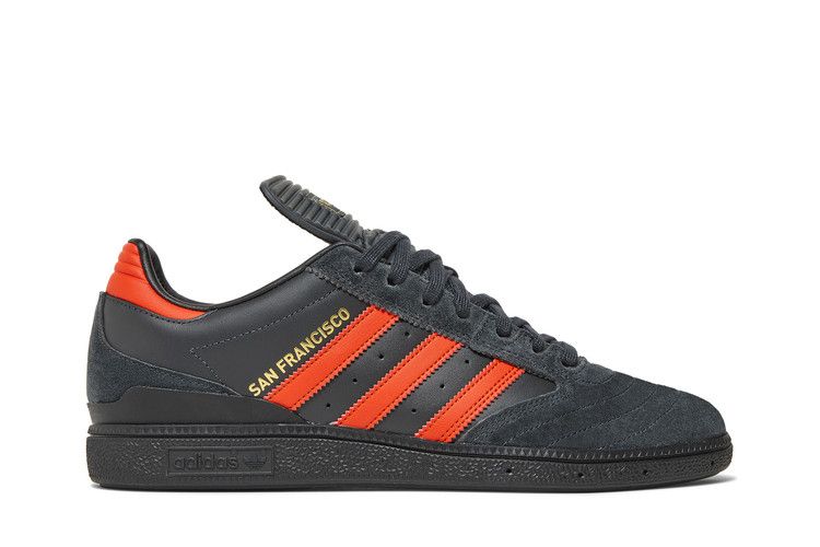 Adidas Busenitz Pro 'San Francisco' — Carbon/Collegiate Orange/Core Black