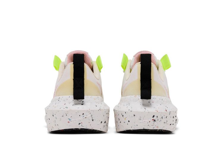 Nike Wmns Crater Impact 'White Pink Glaze' — White/Volt/Summit White/Pink Glaze