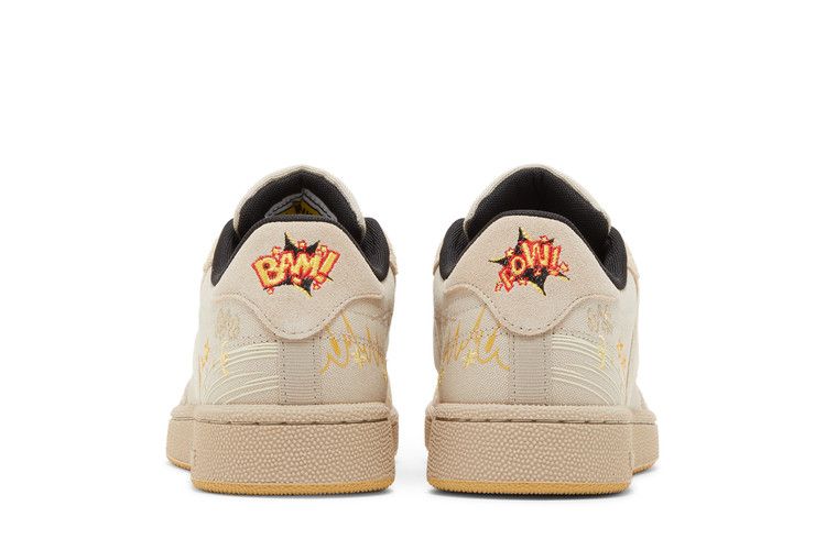 Looney Tunes x Reebok Club C 85 'Props' — Pebble/Core Black/Bright Ochre