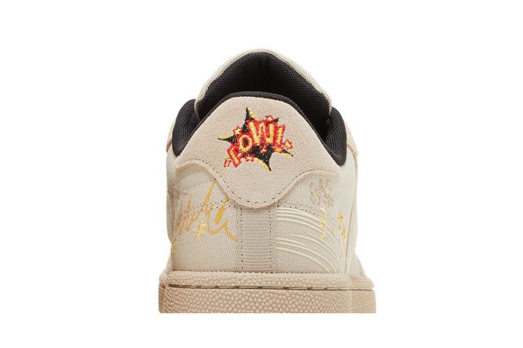 Looney Tunes x Reebok Club C 85 'Props' — Pebble/Core Black/Bright Ochre