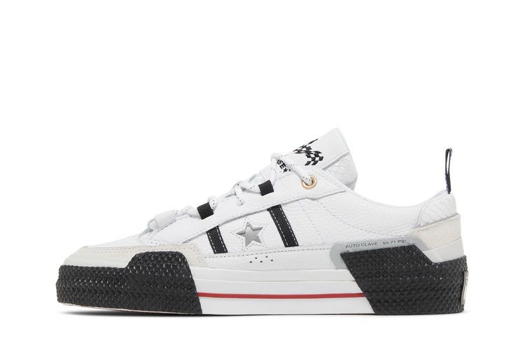 Ibn Jasper x Converse One Star Low 'Overhaulin - White' — White/Black/White