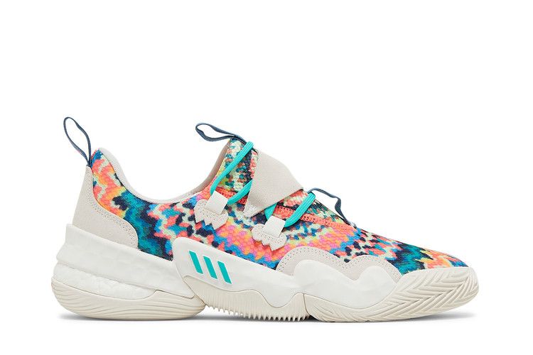 adidas Trae Young 1 'Tie-Dye' — Chalk White/Mint Rush/Chalk White