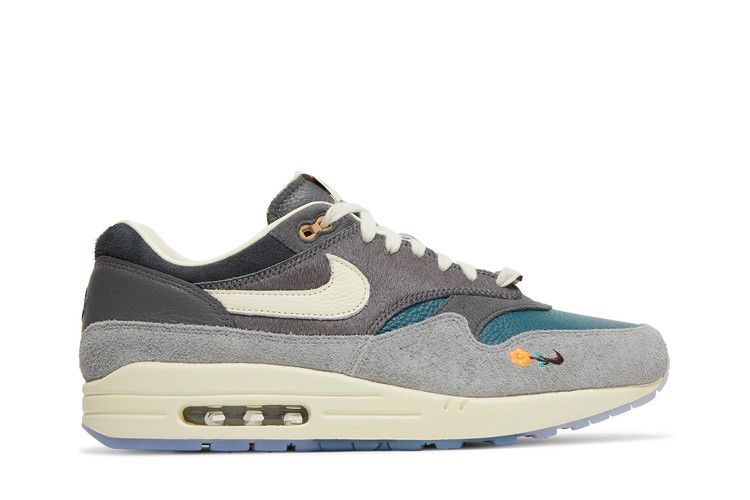 Kasina x Nike Air Max 1 SP 'Won-Ang - Grey' — Particle Grey/Iron Grey/Dark Smoke Grey/Dark Teal Green (2)