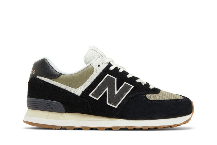 New Balance 574 'Black True Camo Gum' — Black/True Camo