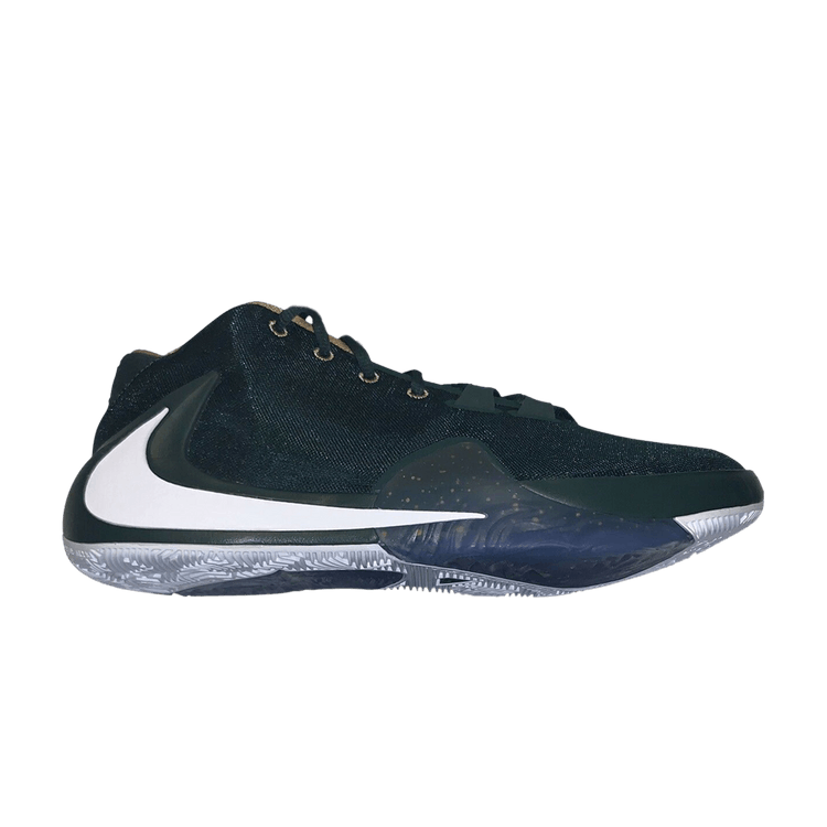 Nike Zoom Freak 1 'Michigan State' PE — Pro Green/White/Metallic Gold