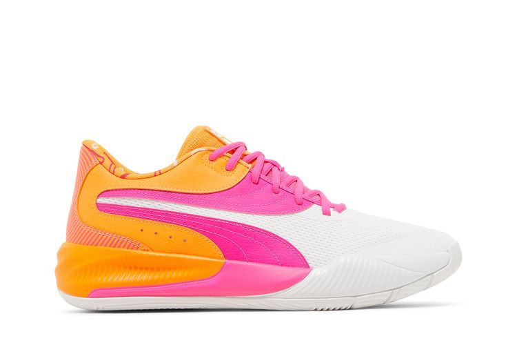 Dunkin' Donuts x Puma Triple Basketball 'Iced Coffee Day' — Puma White/Pink Glo