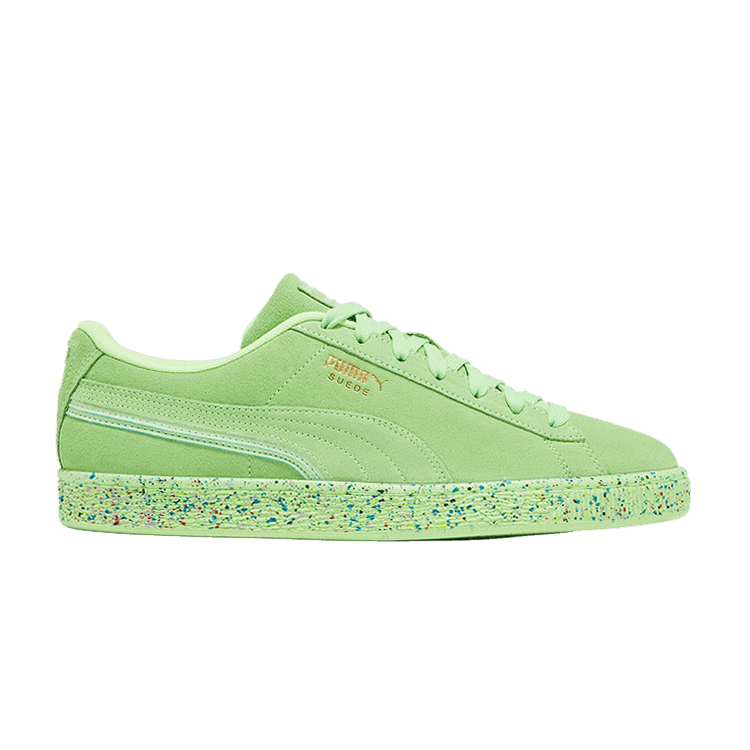 Puma Suede Triplex 'Mono Neon' — Fizzy Lime