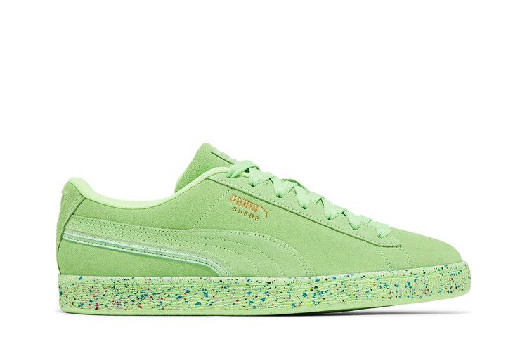 Puma Suede Triplex 'Mono Neon' — Fizzy Lime