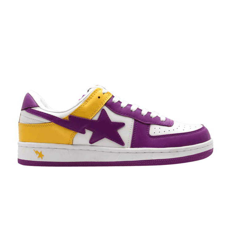 BAPE Termsta FS-026 Low 'Purple Yellow' — Purple/Yellow