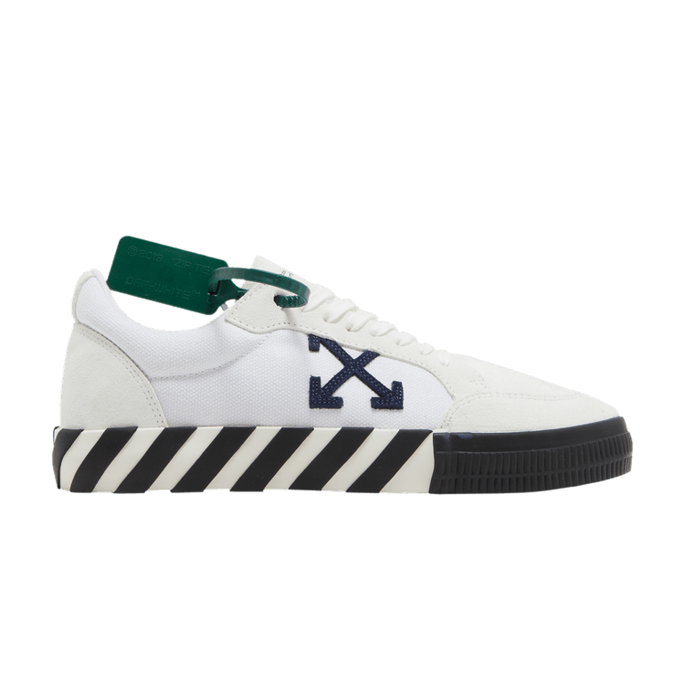 Off-White Vulc Sneaker 'White Navy Blue' — White/Navy Blue