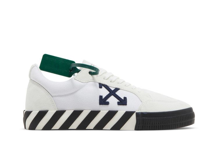 Off-White Vulc Sneaker 'White Navy Blue' — White/Navy Blue