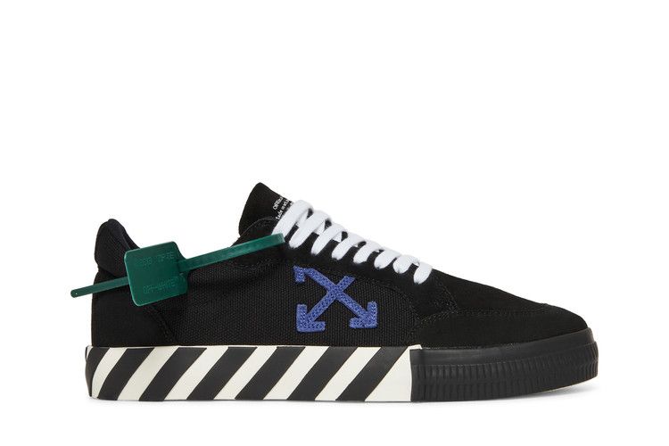 Off-White Vulc Sneaker 'Black Navy Blue' — Black/Navy Blue/White