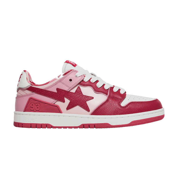 BAPE Sk8 Sta #2 'ABC Camo - Red' — Red