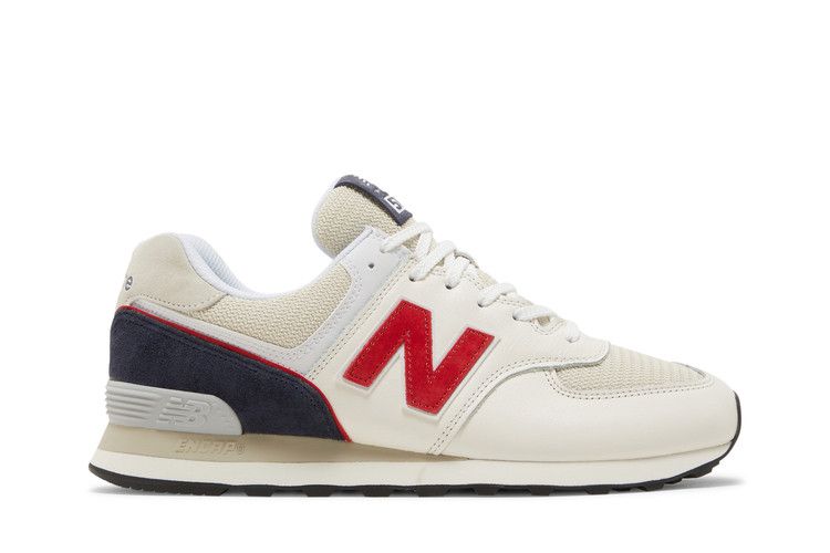 New Balance 574 'Sea Salt Navy' — Sea Salt/Navy