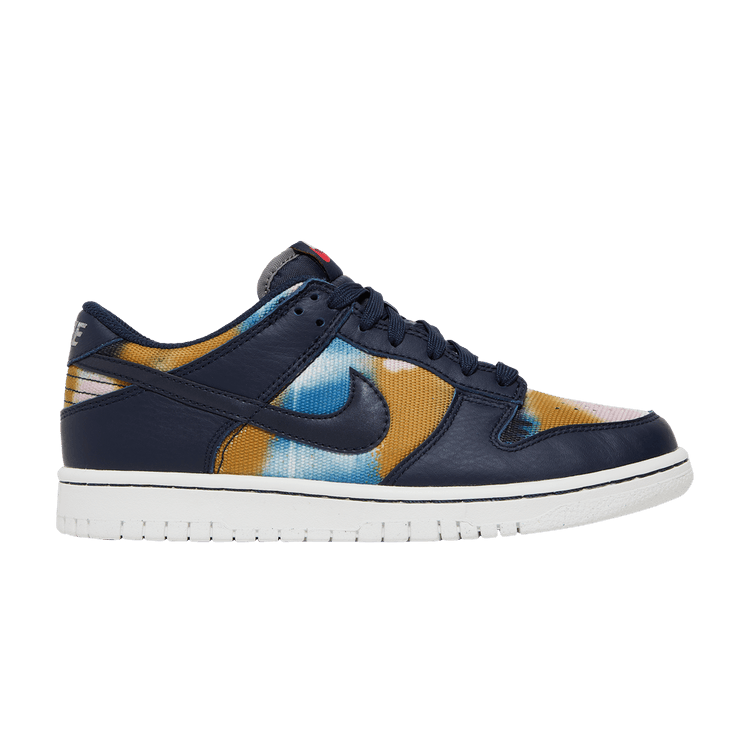 Nike Dunk Low SE GS 'Graffiti - Obsidian' — Obsidian/Summit White/Sport Grey/Obsidian