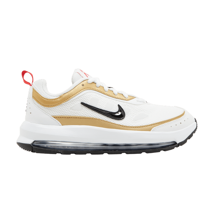 Nike Wmns Air Max AP 'White Metallic Gold' — White/Metallic Gold/University Red/Black