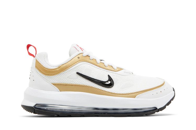 Nike Wmns Air Max AP 'White Metallic Gold' — White/Metallic Gold/University Red/Black