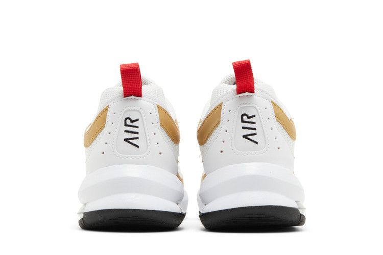 Nike Wmns Air Max AP 'White Metallic Gold' — White/Metallic Gold/University Red/Black