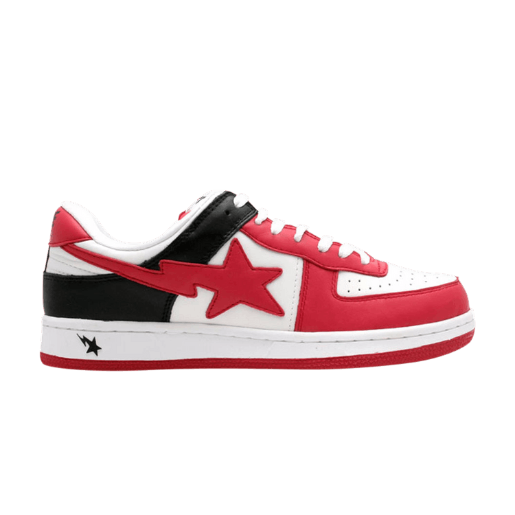 BAPE Termsta FS-026 Low 'Red Black' — Red/Black