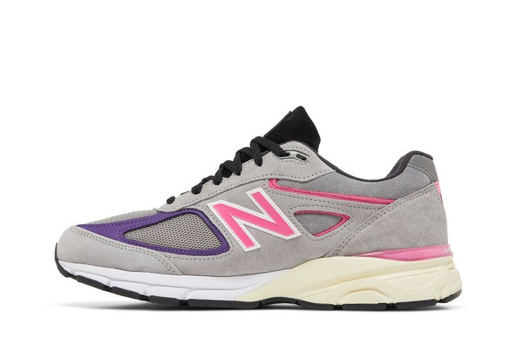 Kith x United Arrows & Sons x New Balance 990v4 Made in USA — Grey/Pink