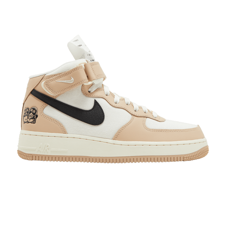 Nike Air Force 1 Mid '07 LX 'Izakaya' — Shimmer/Black/Pale Ivory/Coconut Milk