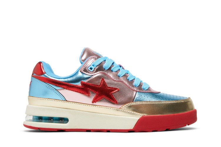 BAPE Roadsta 'Metallic Pink Blue' — Pink/Blue