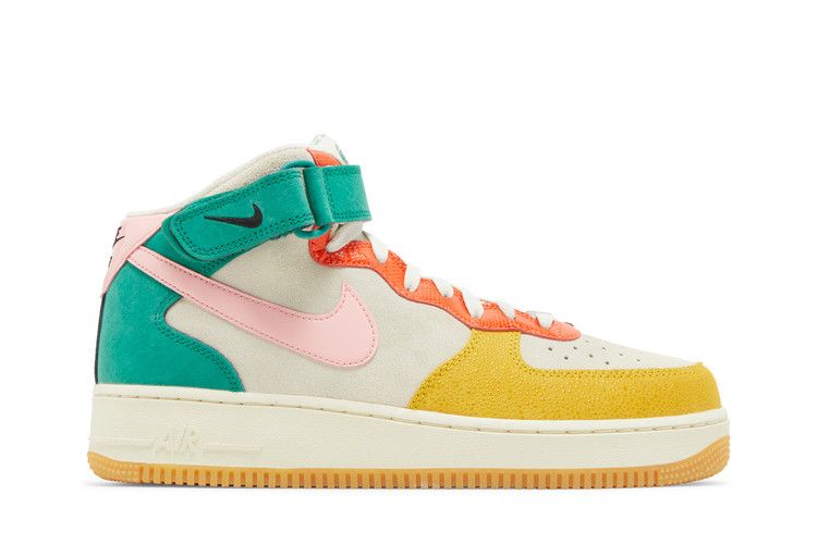 Nike Air Force 1 Mid 'Vivid Sulfur Rush Orange' — Coconut Milk/Bleached Coral/Vivid Sulfur (2)