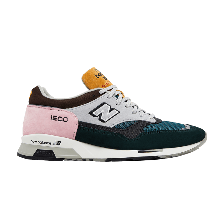 New Balance 1500 Made In England 'Selected Edition - Green Pink' — Green/Grey/Pink