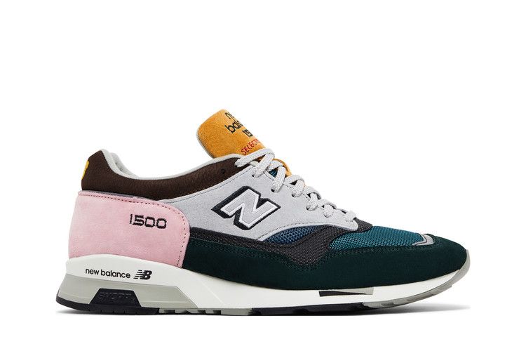 New Balance 1500 Made In England 'Selected Edition - Green Pink' — Green/Grey/Pink