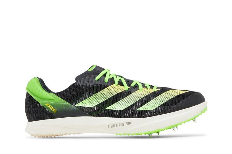 Adidas Adizero Avanti TYO 'Black Solar Green' — Core Black/Beam Yellow/Solar Green