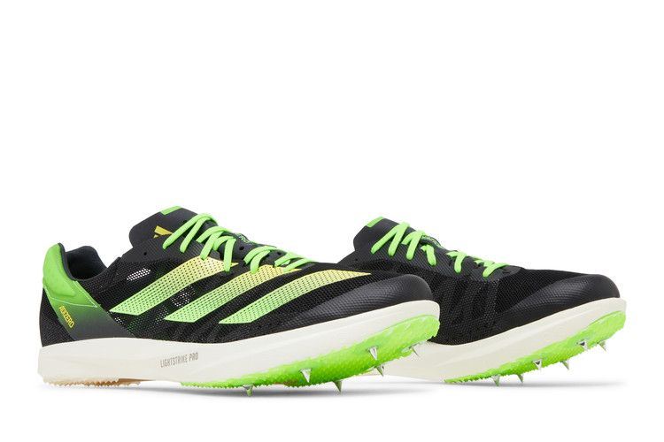Adidas Adizero Avanti TYO 'Black Solar Green' — Core Black/Beam Yellow/Solar Green