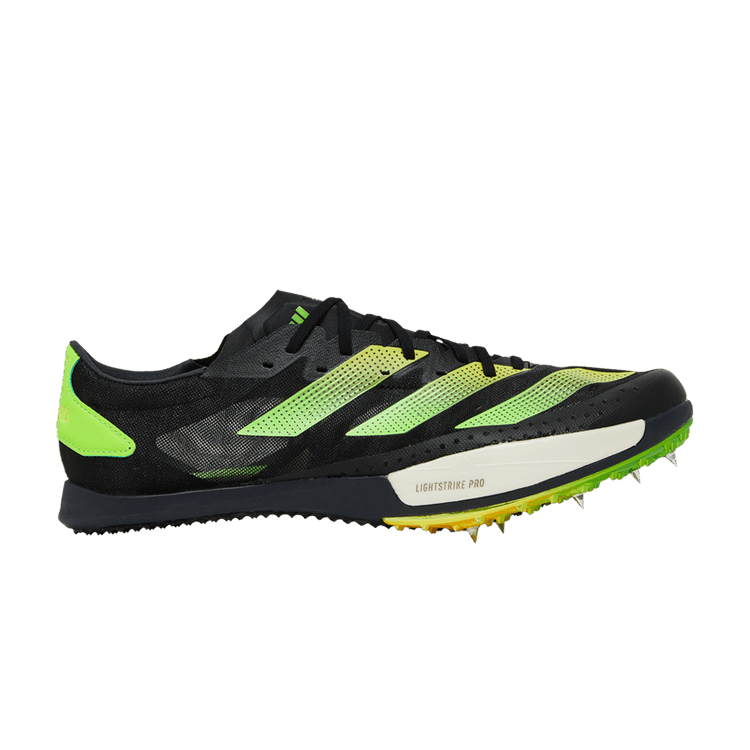 Adidas Adizero Ambition 'Black Solar Green' — Core Black/Beam Yellow/Solar Green