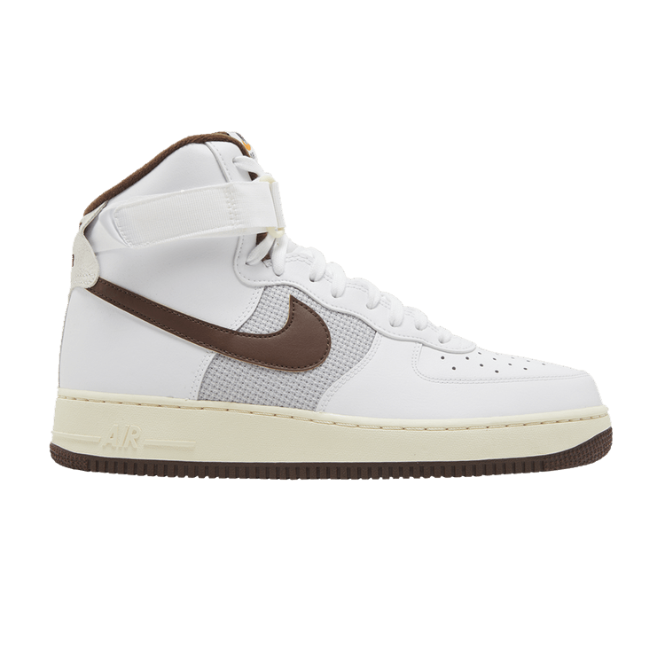 Nike Air Force 1 High '07 'White Light Chocolate' — White/Light Chocolate/Grey Fog/Coconut Milk