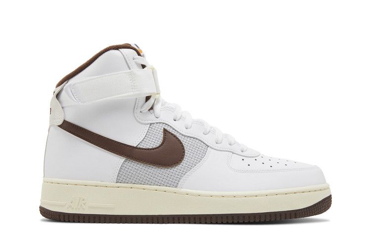 Nike Air Force 1 High '07 'White Light Chocolate' — White/Light Chocolate/Grey Fog/Coconut Milk (2)