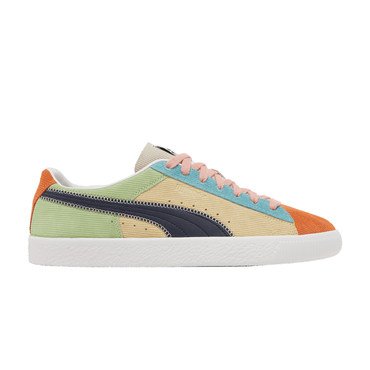 Puma Suede Vintage 'Blocked - Anise Flower' — Anise Flower/Parisian Night/White