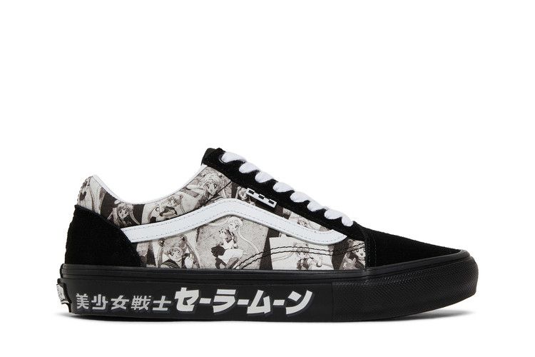 Sailor Moon x Vans Skate Old Skool 'Pretty Guardian' — Black/Black