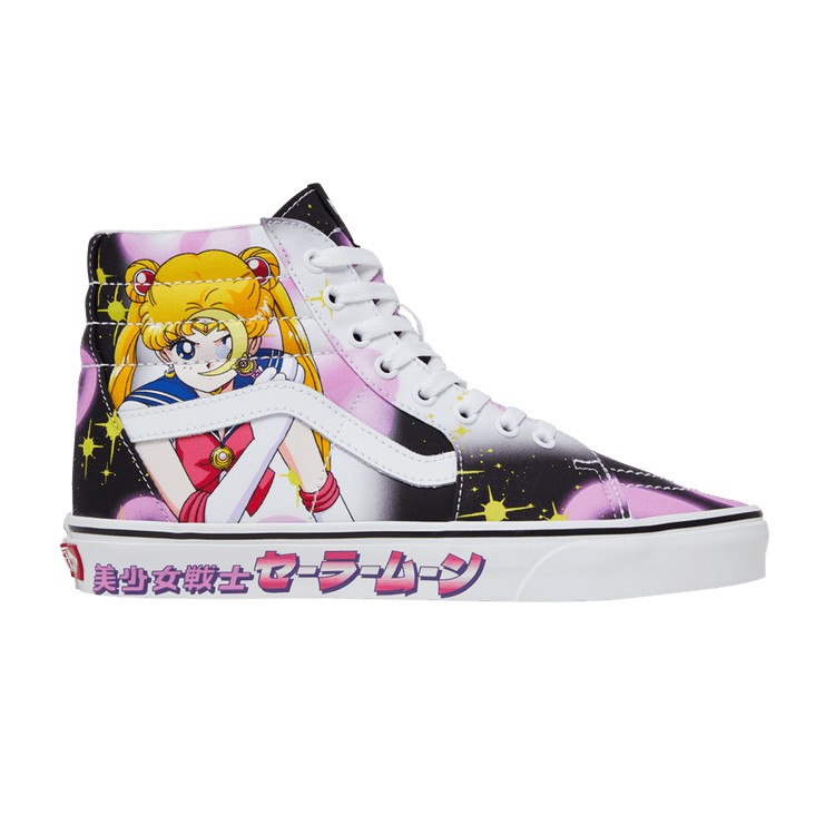 Sailor Moon x Vans Sk8-Hi 'Pretty Guardian - Black Pink' — Black/Pink