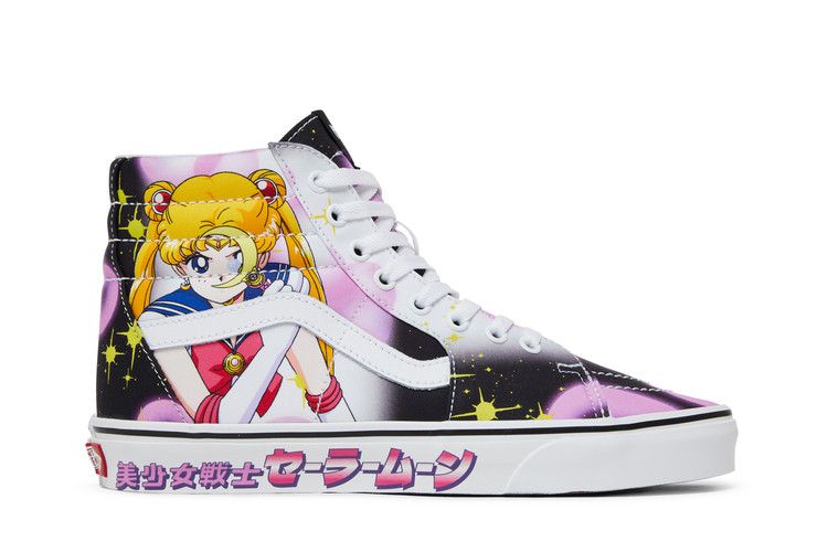 Sailor Moon x Vans Sk8-Hi 'Pretty Guardian - Black Pink' — Black/Pink
