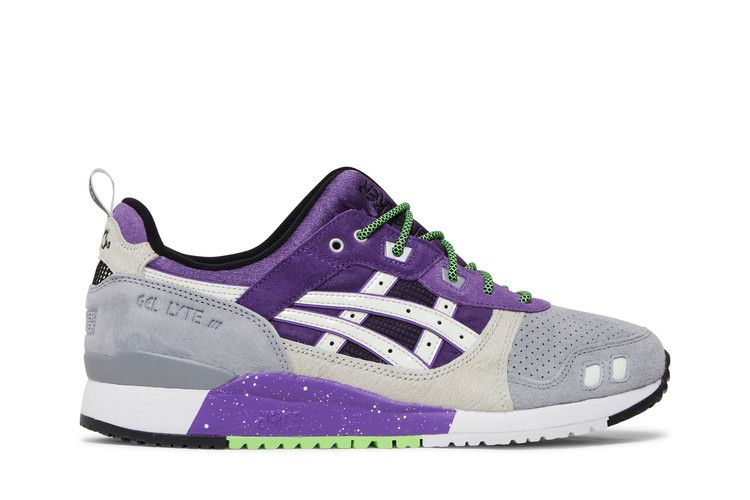 atmos x Sneaker Freaker x ASICS Gel Lyte 3 'Alley Cats' — Sheet Rock/Gentry Purple