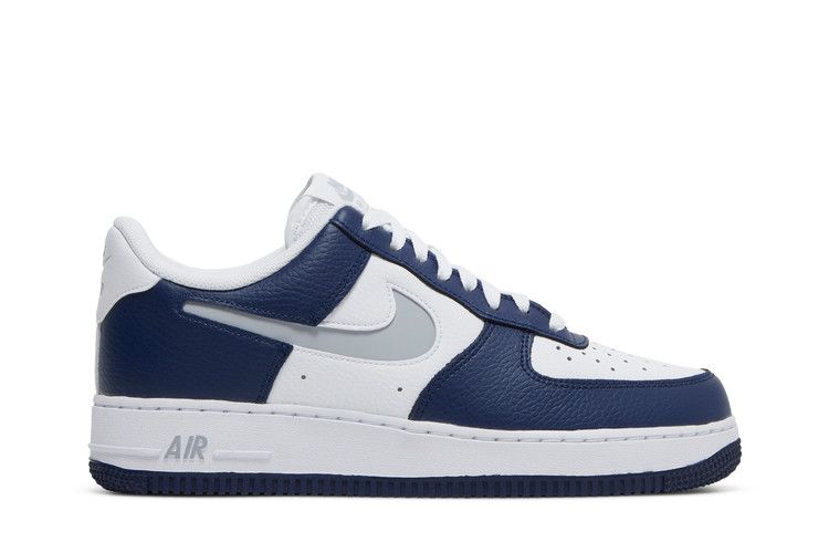 Nike Air Force 1 '07 LV8 'Midnight Navy' — Midnight Navy/Wolf Grey/White (2)