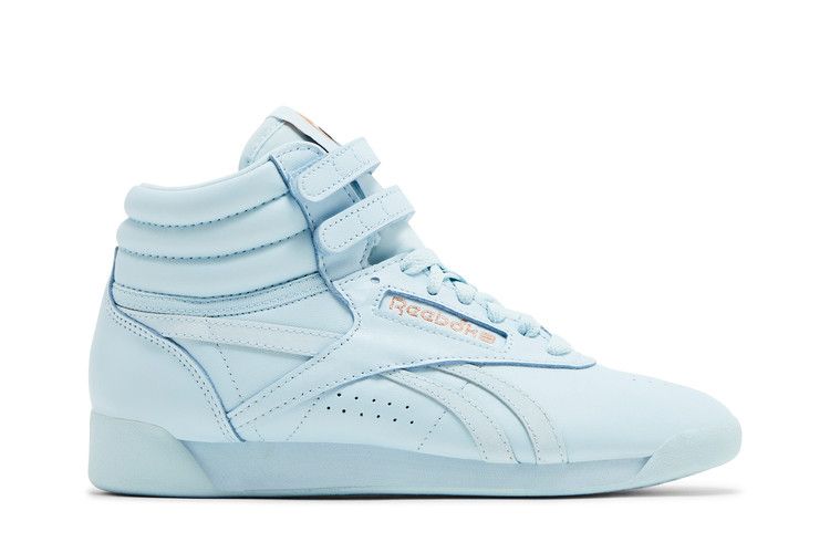 Cardi B x Reebok Wmns Freestyle High 'Glass Blue' — Glass Blue/Glass Blue/Glass Blue