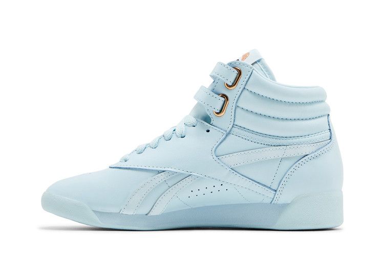 Cardi B x Reebok Wmns Freestyle High 'Glass Blue' — Glass Blue/Glass Blue/Glass Blue