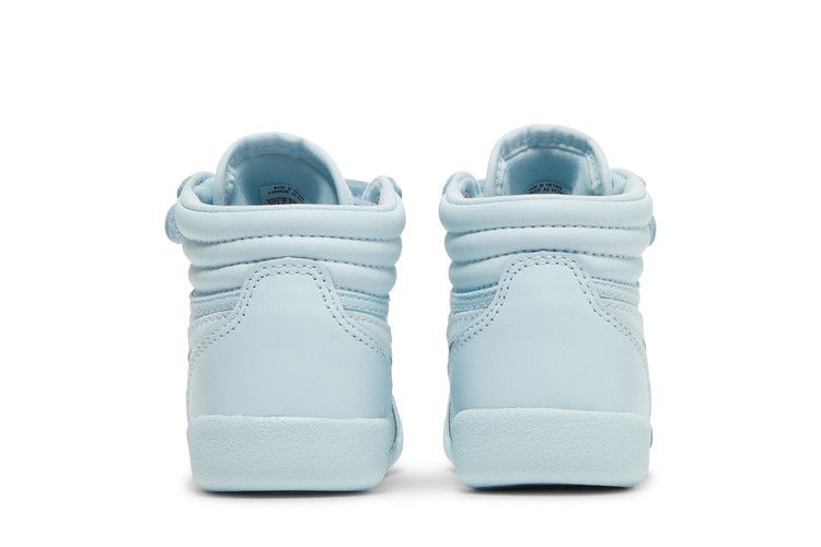 Cardi B x Reebok Freestyle High Toddler 'Glass Blue' — Glass Blue/Glass Blue/Glass Blue