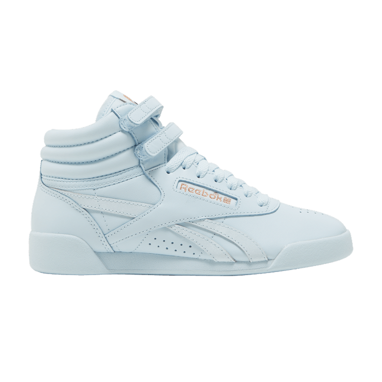 Cardi B x Reebok Freestyle High Big Kid 'Glass Blue' — Glass Blue/Glass Blue/Glass Blue