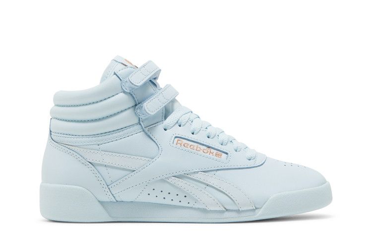 Cardi B x Reebok Freestyle High Big Kid 'Glass Blue' — Glass Blue/Glass Blue/Glass Blue